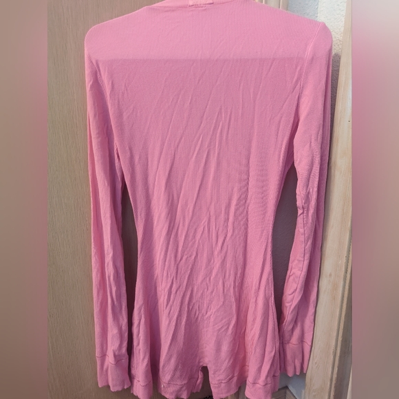 Skims Bubblegum Soft Lounge Romper - Picture 7 of 8